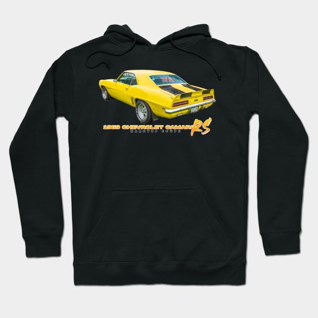 1969 Chevrolet Camaro RS Hardtop Coupe Hoodie by Gestalt Imagery